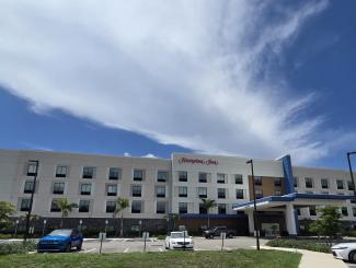 exterior of hotel