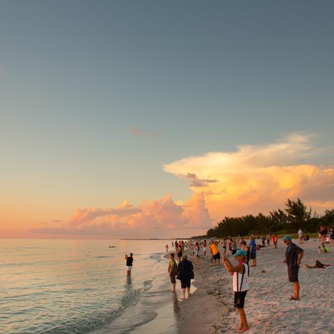sunset captiva island hopper